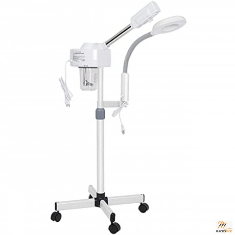 2 in 1 Facial Steamer With 5X Magnifying Lamp