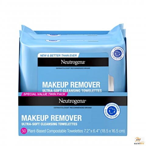 2 Pack 25 count, Makeup Remover Cleansing Face Wipes