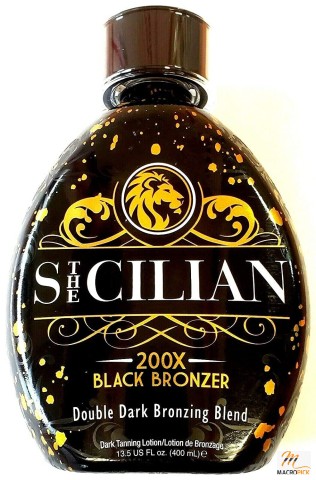 Luxurious Dark Black Bronzer Tanning Lotion: Ultimate Glow & Nourishment