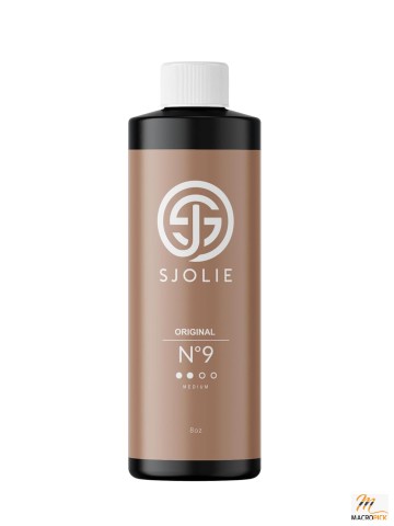 SJOLIE No. 9 Medium Hydrating Spray Tan Solution: Long-lasting, All-Natural Glow (8oz)