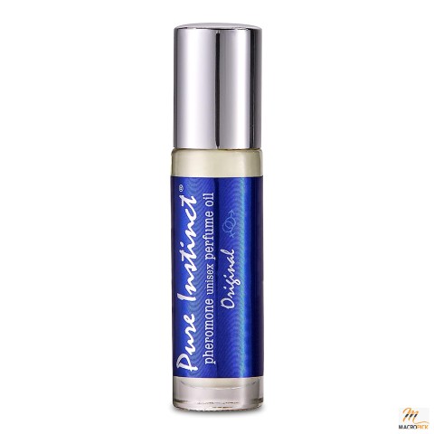 "Pure Instinct Roll-On: Pheromone Infused Perfume, Unisex - TSA Approved"