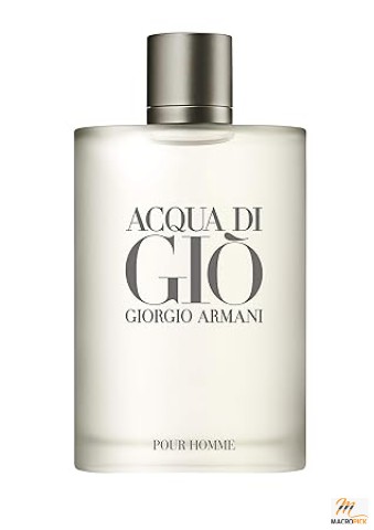 GIORGIO ARMANI Acqua di Gio for Men Eau de Toilette Spray, 6.7 oz - Fresh & Aquatic Fragrance