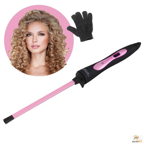 Curls Wand Super Skinny Rectangular Ceramic Barrel,Curler for Long & Short Hair For Women & Girls