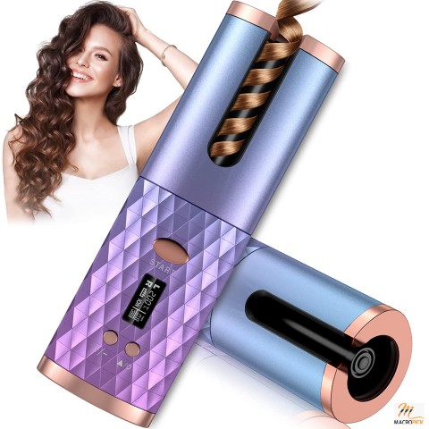 Automatic Curling Iron, Portable Rotating Curling Wand Styling Tool