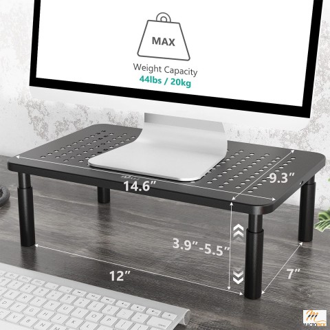 Adjustable Laptop Stand Riser Holder