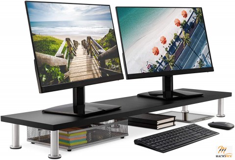 Dual Computer Monitor Stand