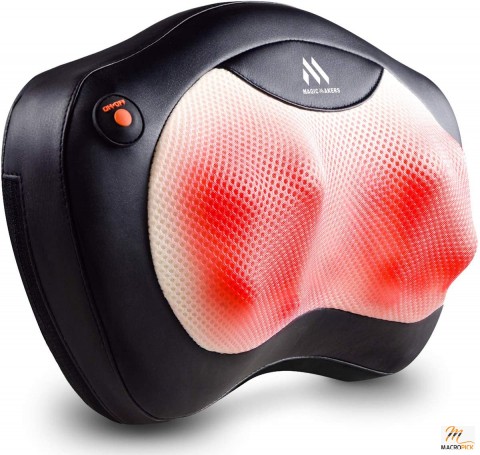 Men & Women Back Massager Neck Massager with Heat,Perfect Presents Idea for Valentines Day