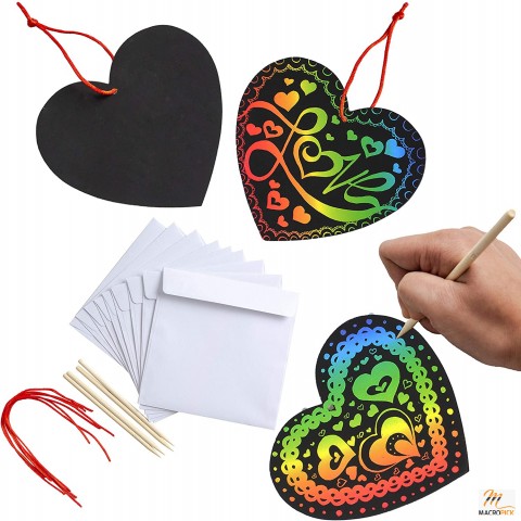36 Packs Valentines Day Gifts Cards for Kids - Valentine Crafts & Art for Kids Classroom