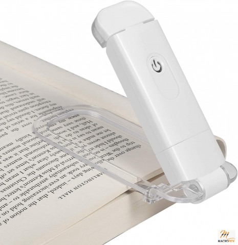 USB Rechargeable Book Reading Light,2 Brightness Levels