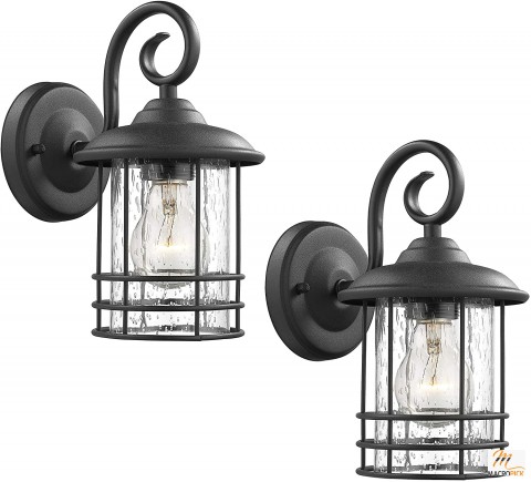 Light Outdoor Wall Lantern 2 Pack,Exterior Wall Lamp Light