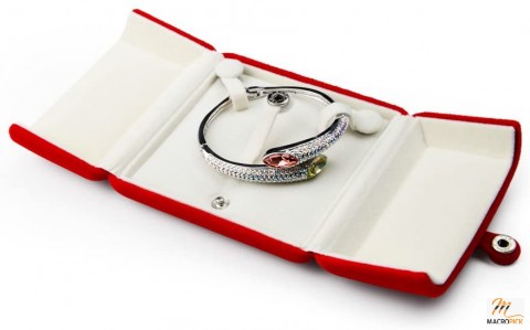 Red Jewelry Gift Box Bracelet/Bangle Storage Boxes