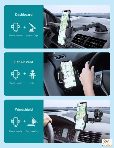 Universal Cell Phone Holder for Car Mount Dashboard