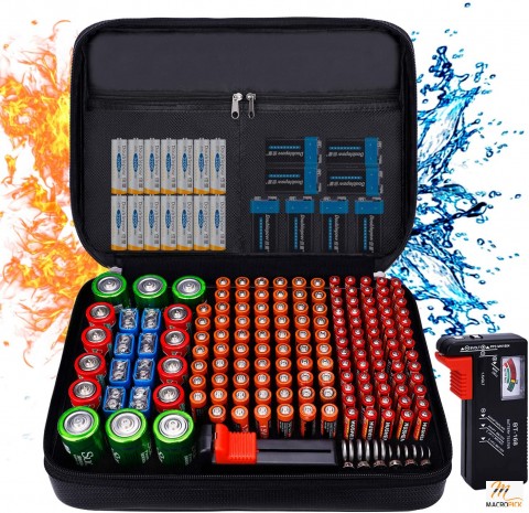 Storage Case for Fireproof Batteries Explosion and water resistant