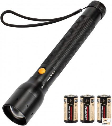 Ultra Bright Tactical Flashlight with 3 Light Modes | Zoomable Adjustable Focus