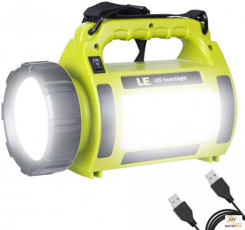 LED Rechargeable Camping Lantern,5 Light Modes,3600mAh Power Bank