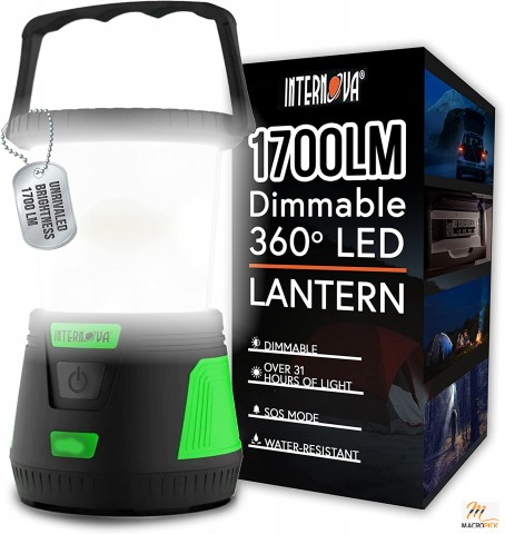 Monster LED Camping Lantern, Ultra Long Lasting Battery Powered Lantern