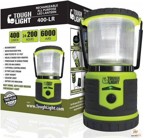 ED Rechargeable Lantern - 200 Hours of Light from a Single Charge