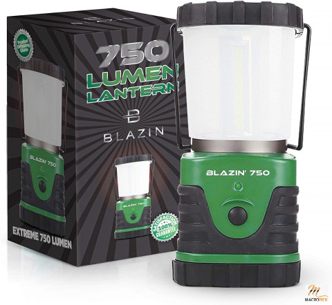 LED Camping & Hurricane Lantern with 750 Brightest Battery,4 Mode