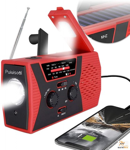 Hand Crank Emergency Solar Weather Radios