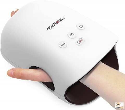 Rechargeable Hand Massager with Heat | Adjustable & Can Be Used For Both Hands | Relieve Arthritis & Finger Numbness