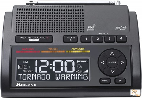 Emergency Deluxe NOAA Weather Alert Radio