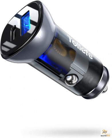 Multipurpose Car Charger with Digital Voltage Display Meter | Includes Socket Splitter,3 USB Ports & Cigarette Lighter