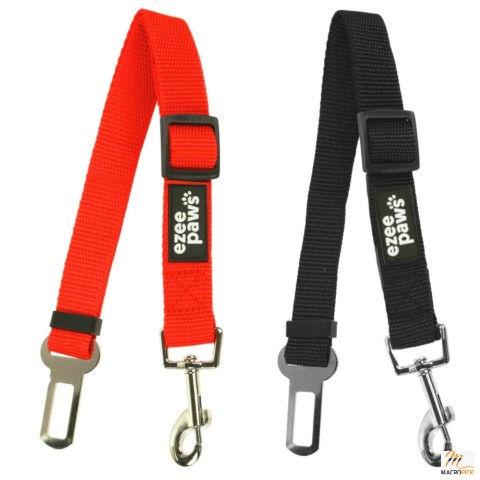 2 Pack Adjustable Pet Dog Seat Belt Car Clip