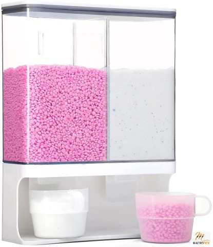 Laundry Beads Dispenser | Wall Mounted Laundry Scent Boosters Dispenser | Easy To Assemble