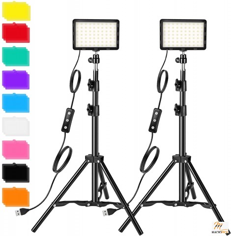 LED lights Studio Streaming Photography & Video Lighting Kit