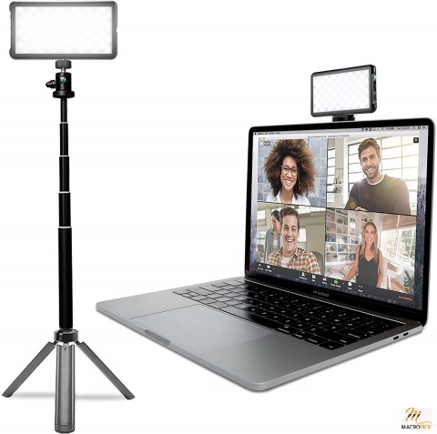 LED light Broadcast Lighting Kit with Adjustable Tripod Stand