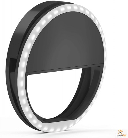 Selfie Ring Light Compatible LED Video Conference Lighting