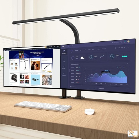 Modern Desk Lamp LED | Architect Clamp Desk Lamps 6 Color Modes