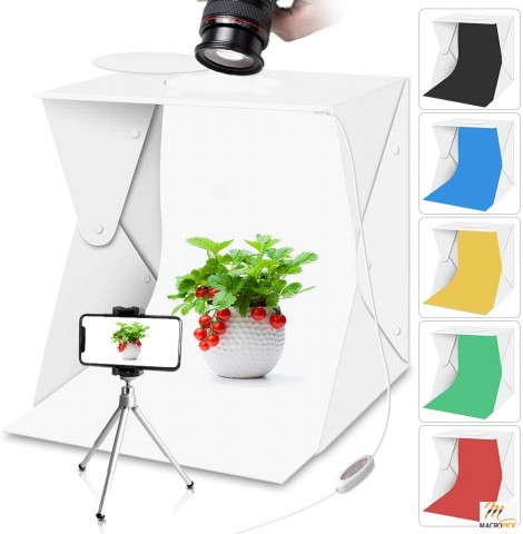 Portable Photo Studio Light Box with Lights