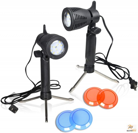 Table Top Studio Photography LED Continuous Light Lamp Portable Camera Photo Lighting