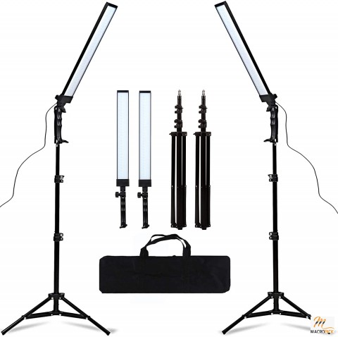 LED Lighting Kit Photography Studio with Light Stand Tripod