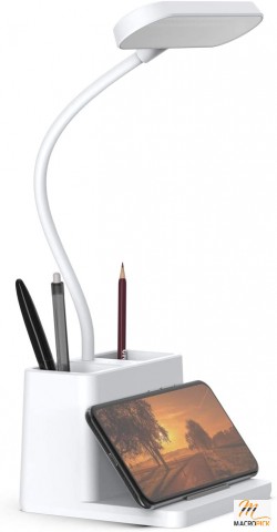 Rechargeable LED Desk Lamp with Pen Holder