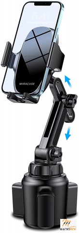 Universal Adjustable Long Neck Car Cup Holder Phone Mount Cradle