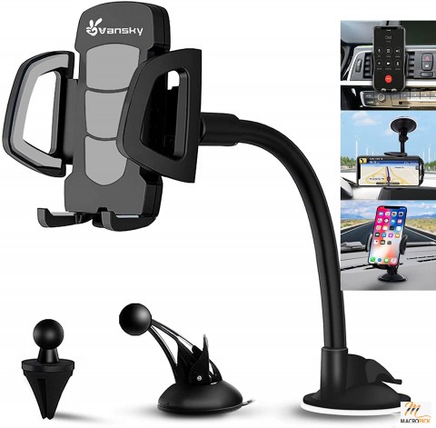 3-in-1 Universal Cell Phone Holder Car Air Vent Holder