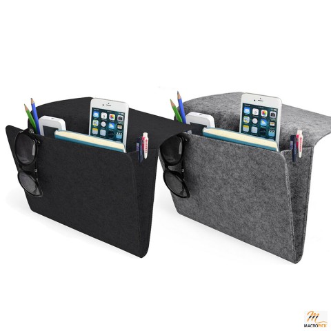 Felt Bedside Pocket Caddy Storage Organizer