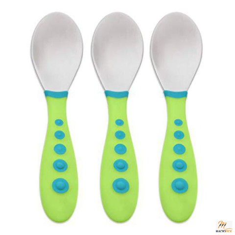 First Essentials by NUK Kiddy Cutlery Spoon Set, color may vary, 3pk