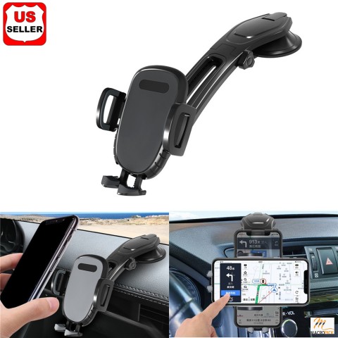 Universal Car Windshield Silicone Dashboard Suction Cup 360 Degree Mount Holder Stand for Cellphones