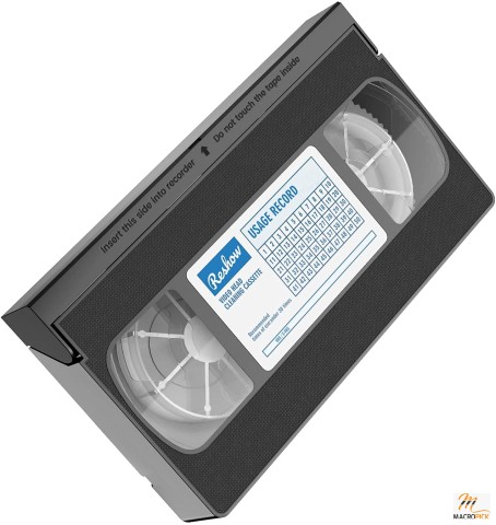 VHS Video Head Cleaner | VCR Head Cleaner and Reshow VCR Head Cleaner