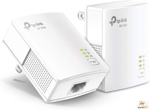 TP-Link TLPA7017 AV1000 Gigabit Powerline Starter Kit