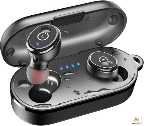 TOZO T10 Bluetooth 5.3 Wireless Earbuds with Wireless Charging Case