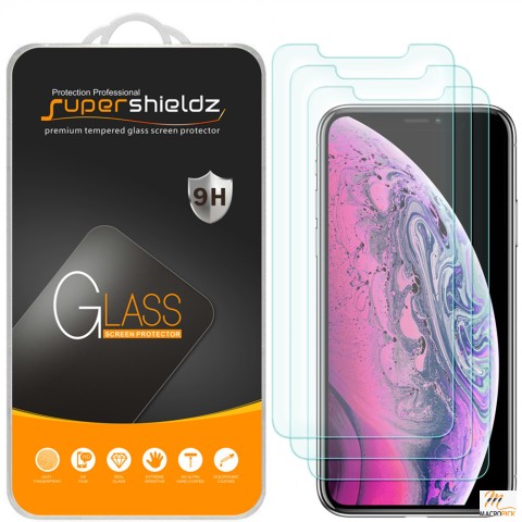 Glass Screen Protector for Apple iPhone-Anti-Scratch 3 Pack