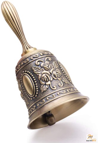 DomeStar Hand Bell Call Bell Brass Wedding Bells