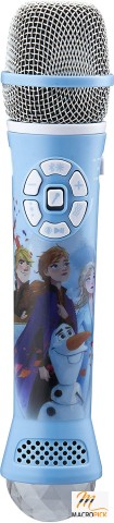 eKids Disney Frozen 2 Bluetooth Karaoke Microphone with LED Disco Party Lights