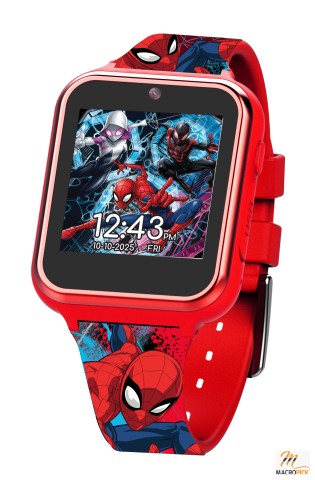 Marvel Spider-Man iTime Unisex Child Interactive Smart Watch 40mm