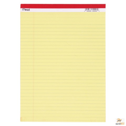 Standard Legal Pad, 8-1/2" x 11-3/4", 50 Sheets