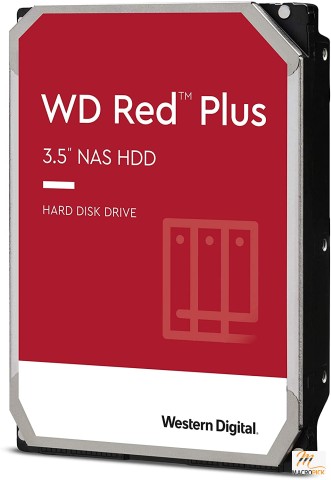 Western Digital 4TB WD Red Plus NAS Internal Hard Drive HDD